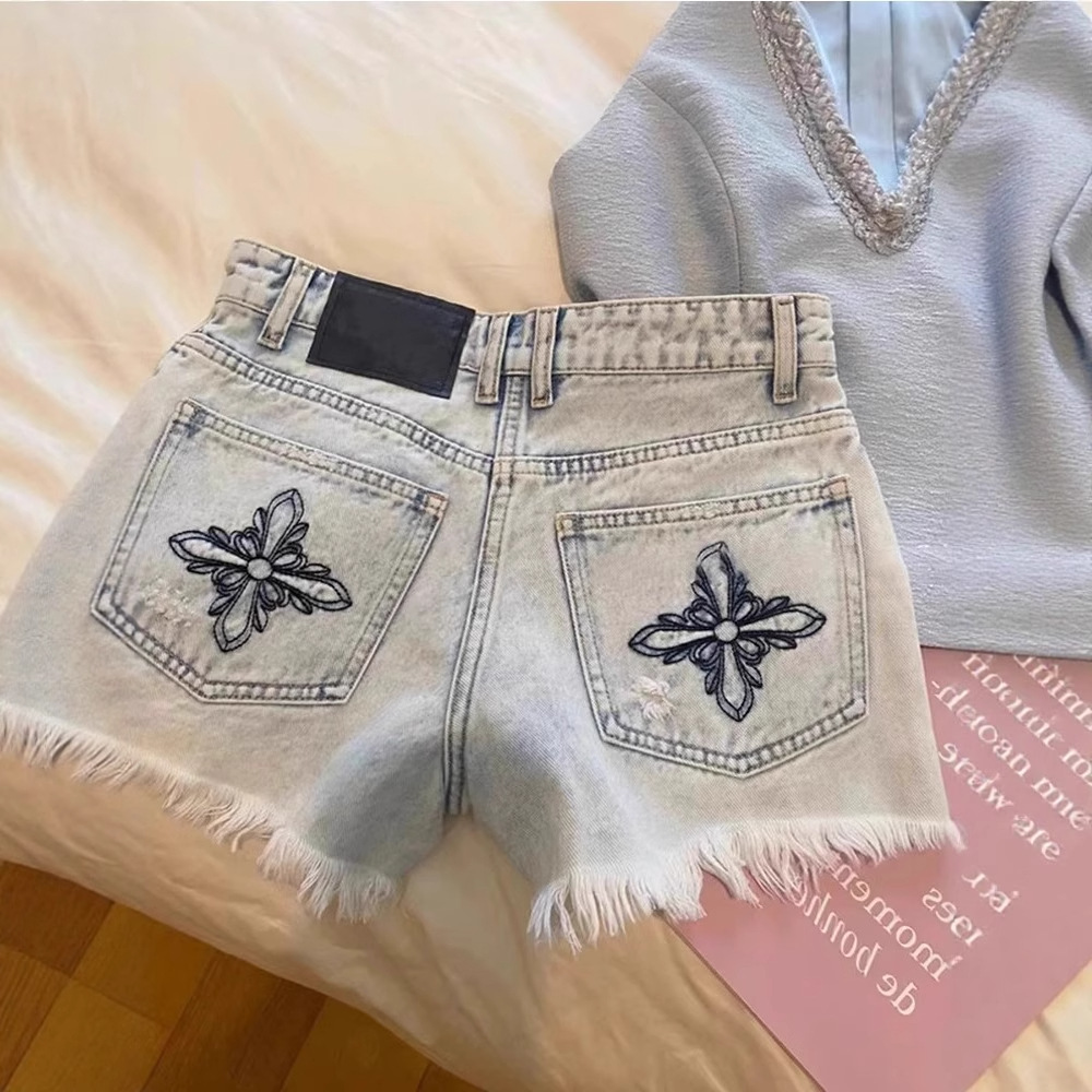 Shorts Denim Frayed - Shorts in denim da donna 2026