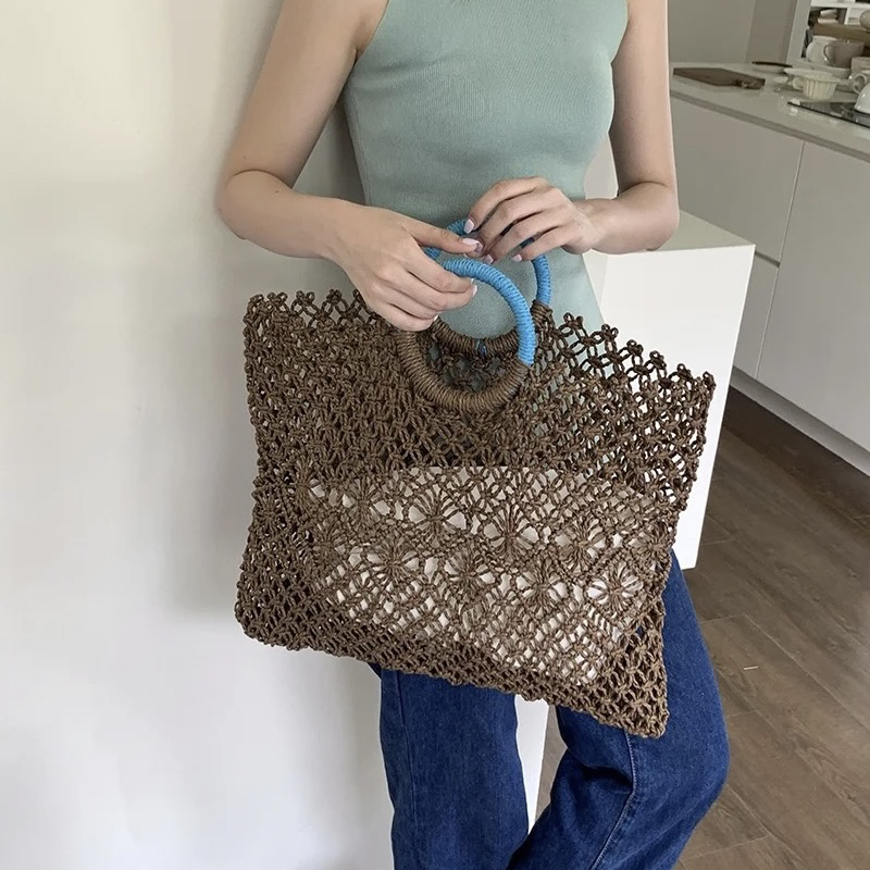 Borsa tote da donna in paglia  - Tote Bag Beach recensione e prezzo