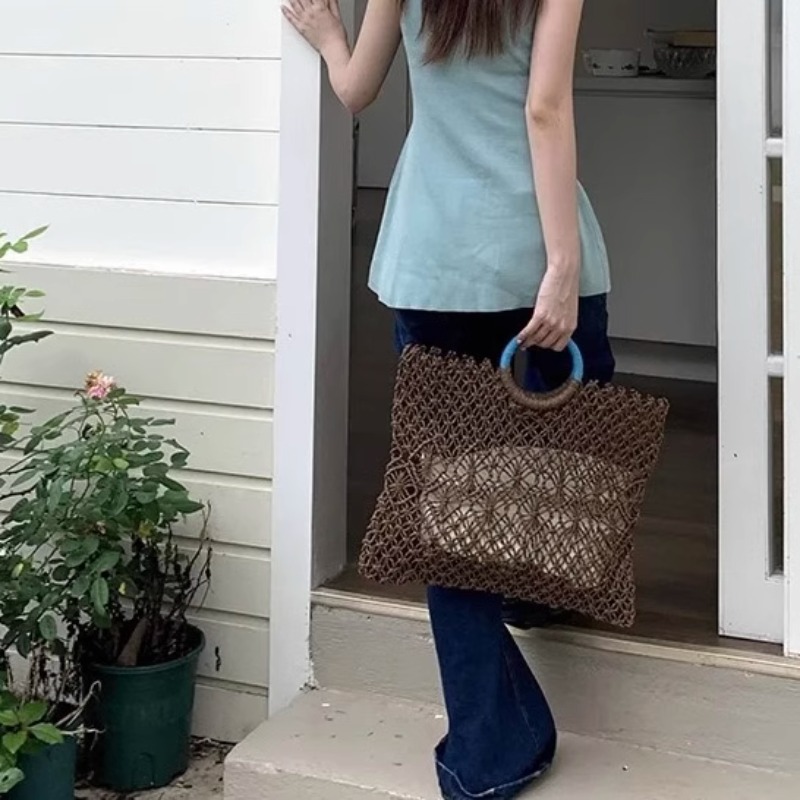 Borsa tote da donna in paglia  - Tote Bag Beach recensione e prezzo
