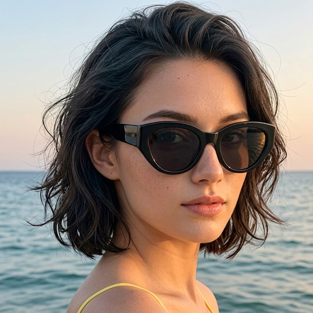 Occhiali da Sole Polarizzati C - Sunglasses Cat Eye recensione e prezzo